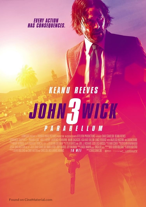 John Wick: Chapter 3 - Parabellum - Dutch Movie Poster