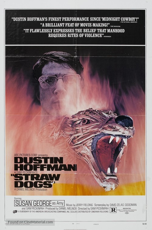 Straw Dogs - Movie Poster