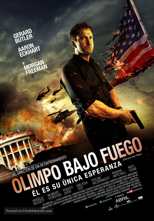 Olympus Has Fallen - Mexican Movie Poster