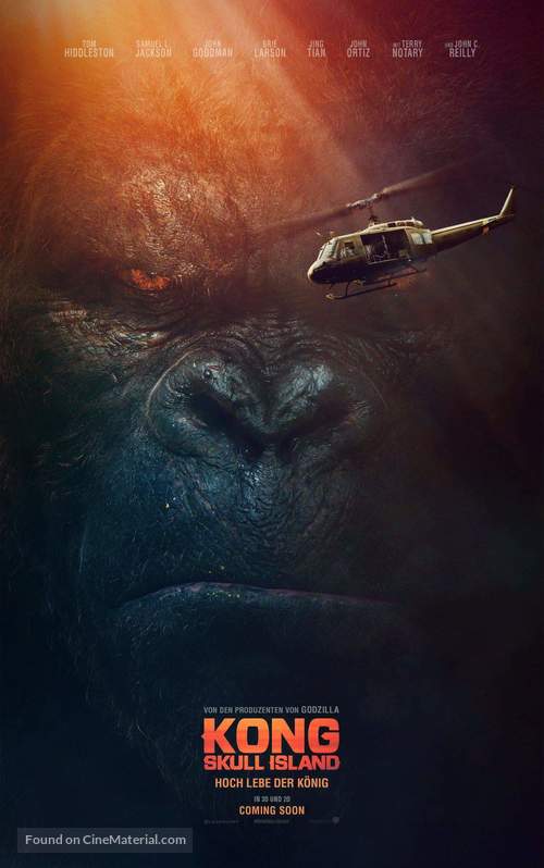 Kong: Skull Island - German Movie Poster