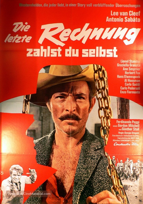 Al di l&agrave; della legge - German Movie Poster