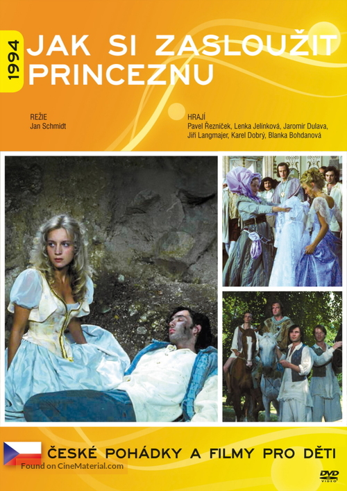 Jak si zaslouzit princeznu - Czech DVD movie cover