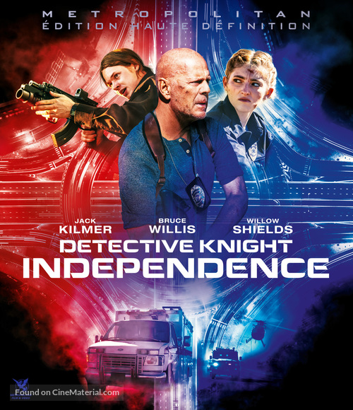 Detective Knight: Independence - French Blu-Ray movie cover