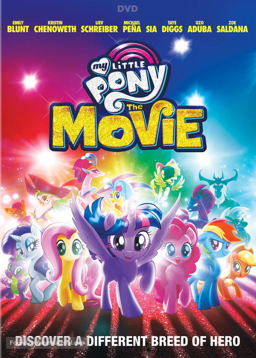 My Little Pony : The Movie - DVD movie cover