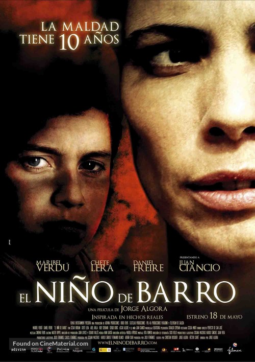 Ni&ntilde;o de barro, El - Spanish Movie Poster