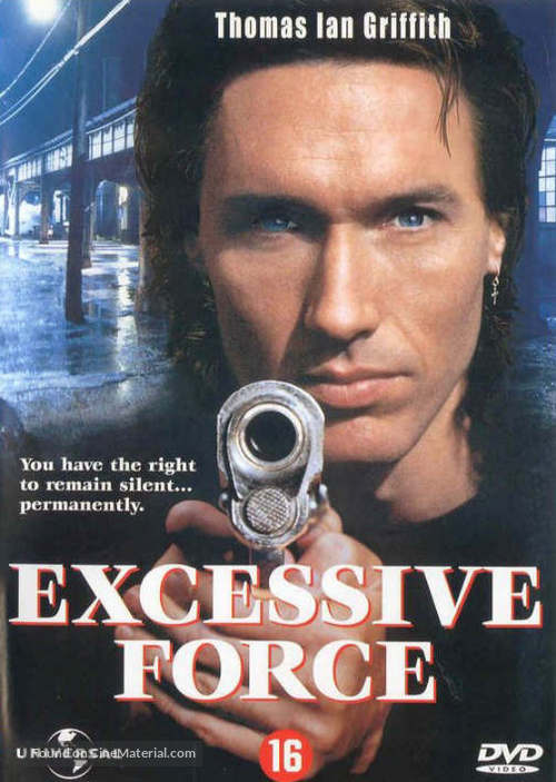 Excessive Force - Dutch DVD movie cover