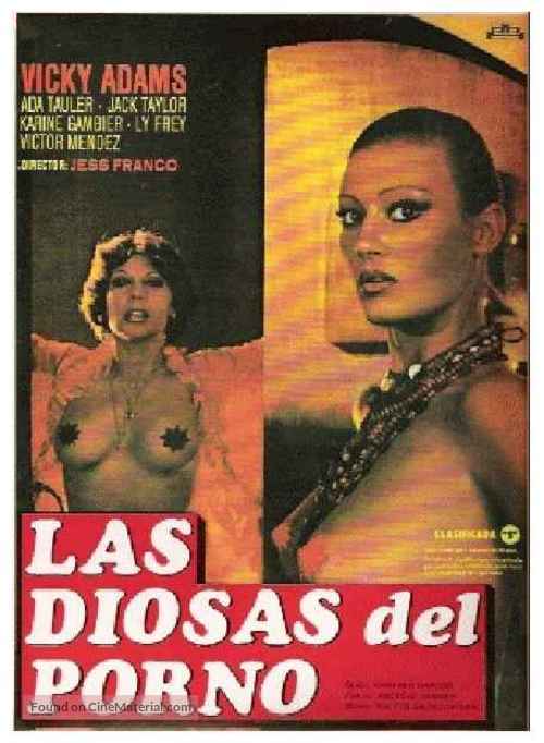 Der ruf der blonden G&ouml;ttin - Spanish Movie Poster