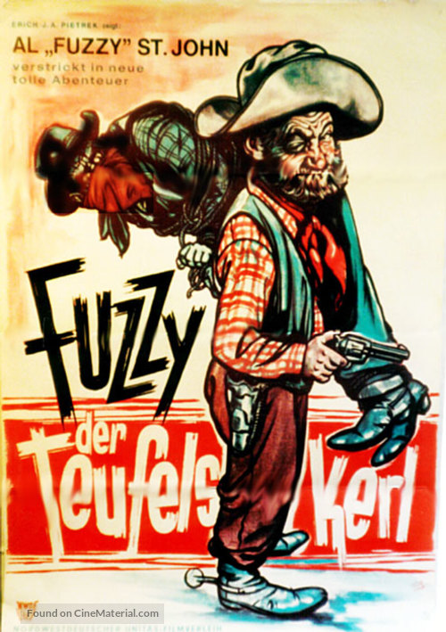 Cheyenne Takes Over - German Movie Poster