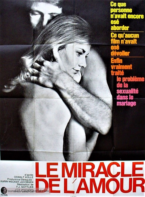 Das Wunder der Liebe - French Movie Poster