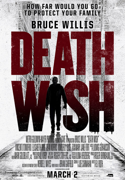 Death Wish - Canadian Movie Poster