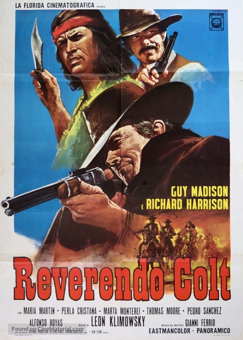 Reverendo Colt - Italian Movie Poster