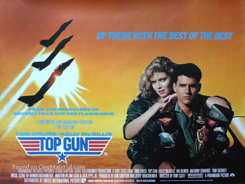 Top Gun - British Movie Poster