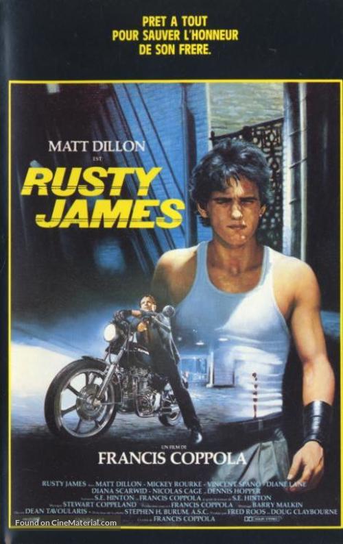 Rumble Fish - French VHS movie cover