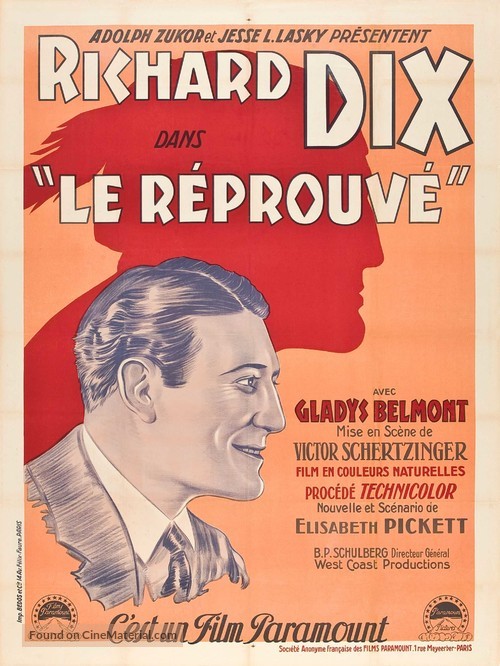 Redskin - French Movie Poster