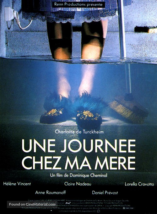 Une journ&eacute;e chez ma m&egrave;re - French Movie Poster