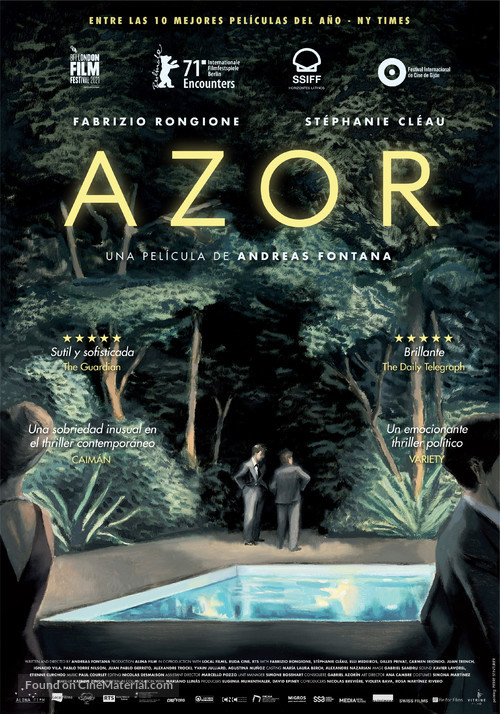 Azor - Spanish Movie Poster