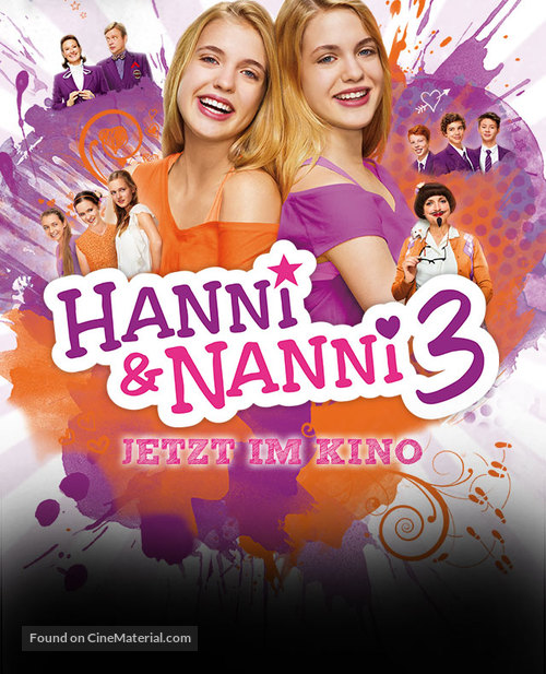 Hanni &amp; Nanni 3 - German Movie Poster