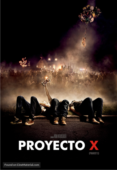 Project X - Argentinian DVD movie cover