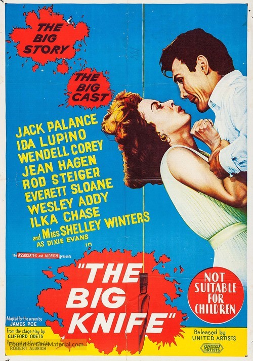 The Big Knife - Australian Movie Poster
