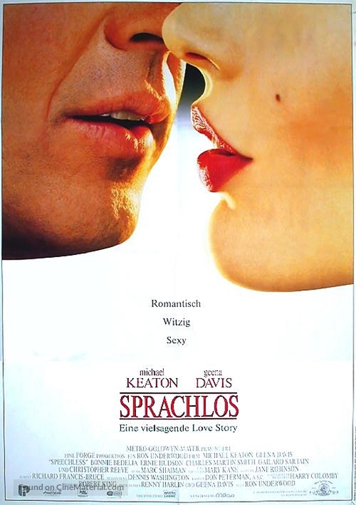Speechless - German Movie Poster