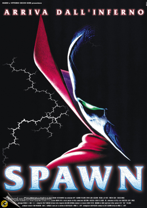 Spawn - Italian Theatrical movie poster