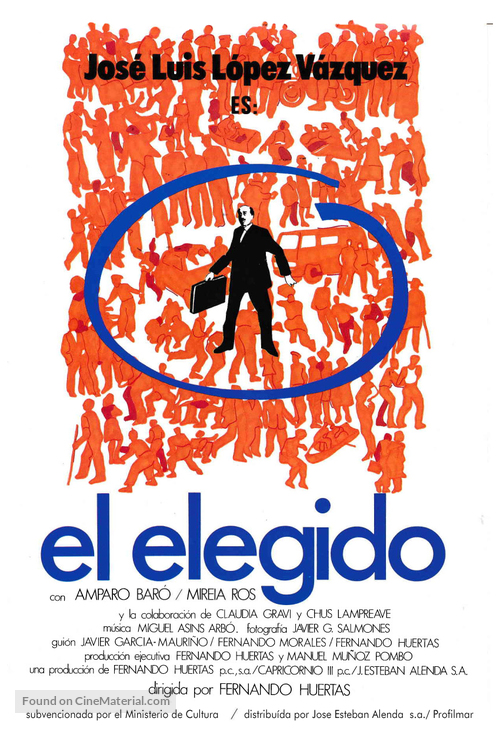 El elegido - Spanish Movie Poster