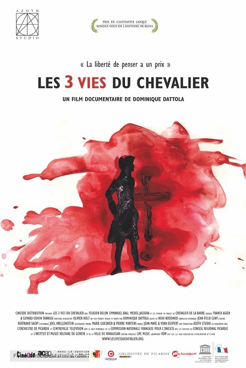 Les 3 vies du chevalier - French Movie Poster
