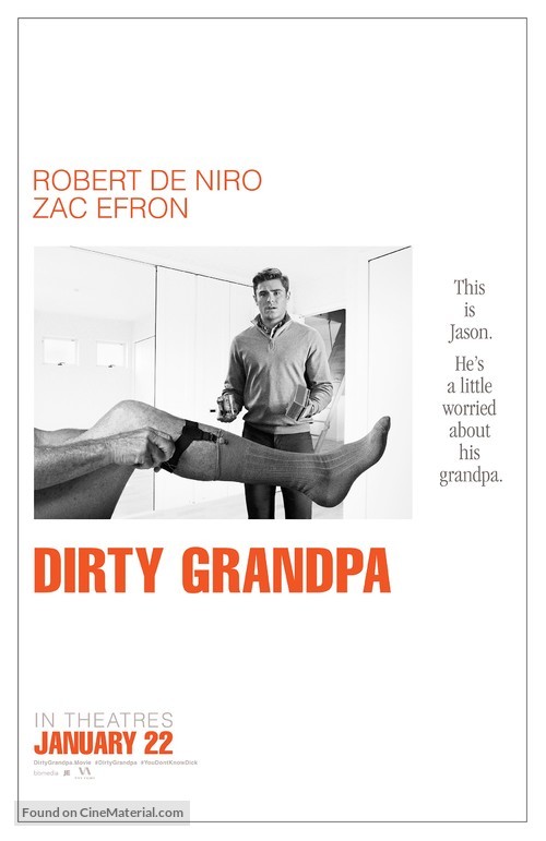 Dirty Grandpa - Canadian Movie Poster