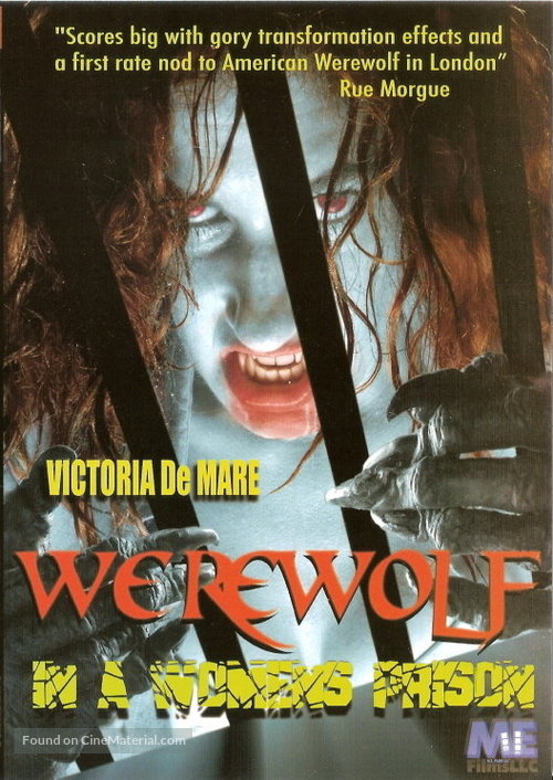 Werewolf in a Women&#039;s Prison - DVD movie cover