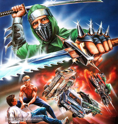 Challenge of the Ninja - Key art