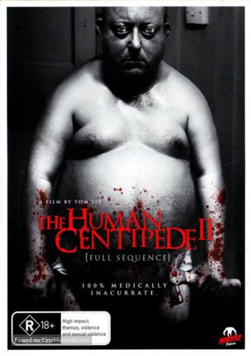 The Human Centipede II (Full Sequence) - Australian DVD movie cover