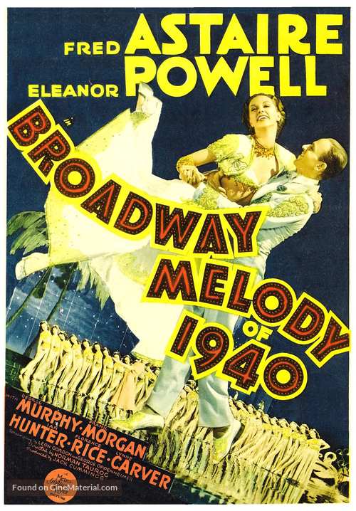 Broadway Melody of 1940 - Movie Poster