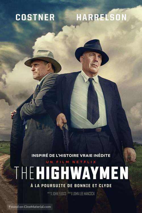 The Highwaymen - French Movie Poster