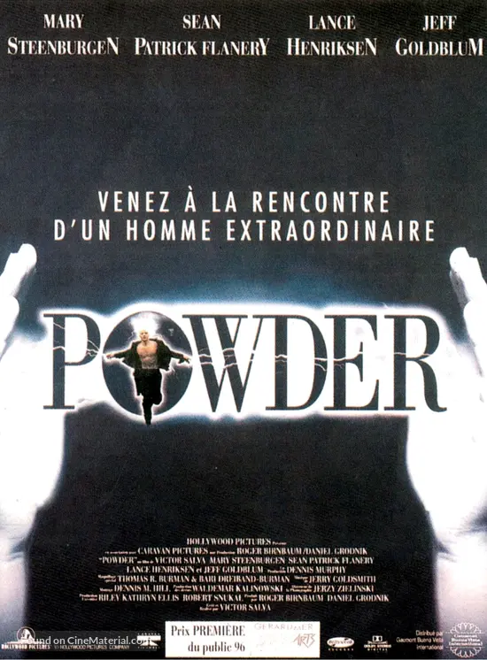 Powder Movie Poster Dvd