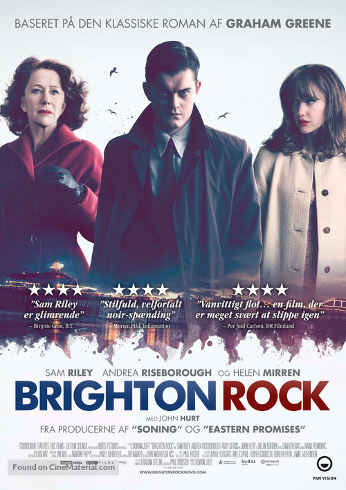 Brighton Rock - Danish Movie Poster