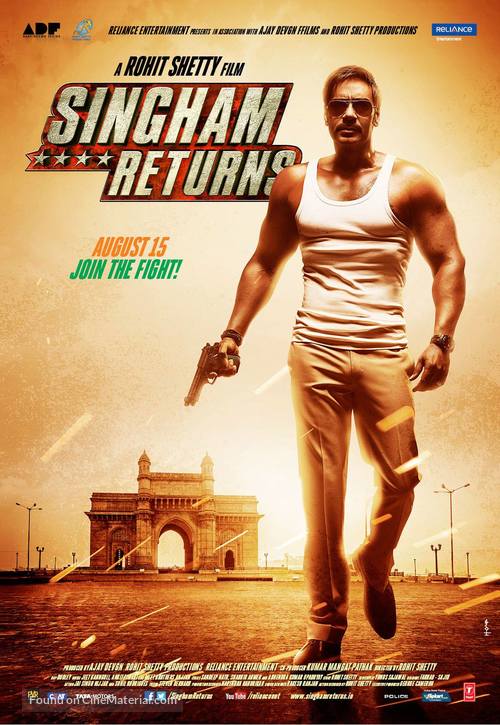 Singham Returns - Indian Movie Poster