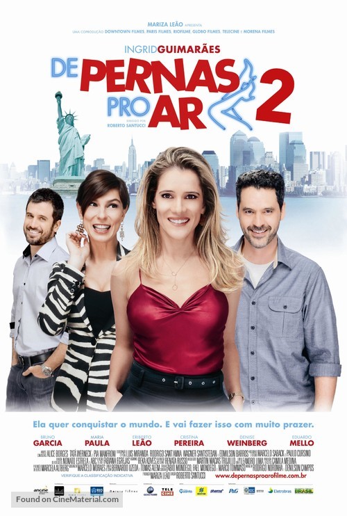 De Pernas pro Ar 2 - Brazilian Movie Poster