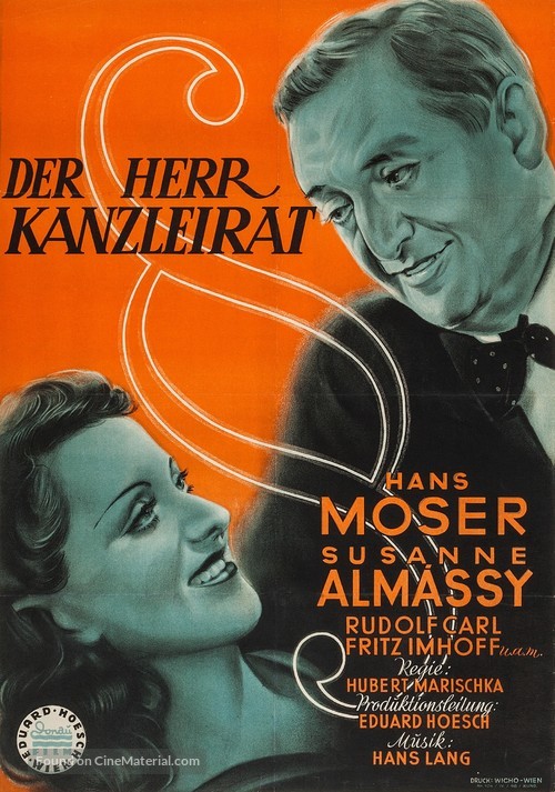 Der Herr Kanzleirat - Austrian Movie Poster