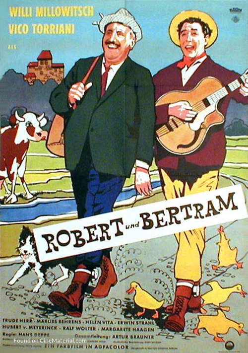 Robert und Bertram - German Movie Poster