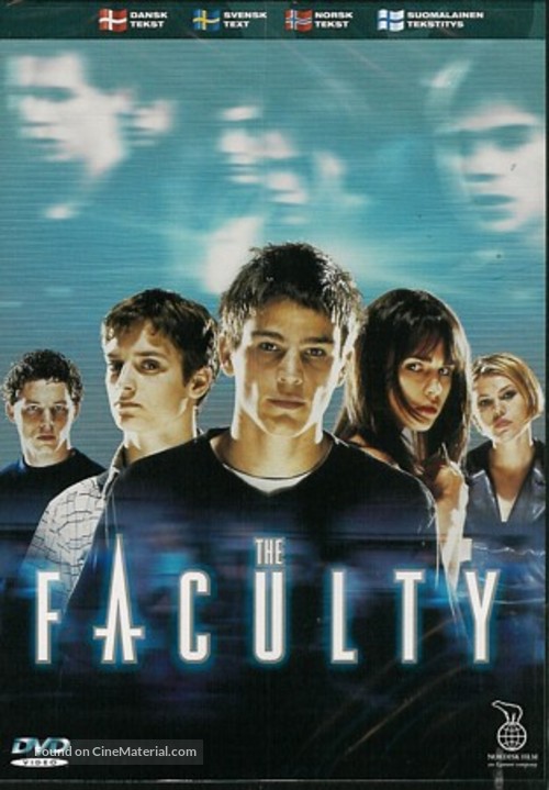 The Faculty - Finnish DVD movie cover