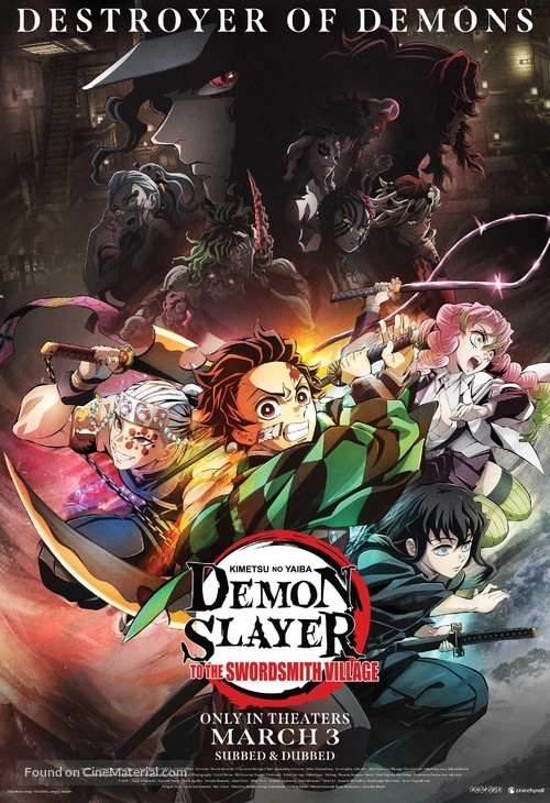 Demon Slayer: Kimetsu no Yaiba- To the Swordsmith Village - Movie Poster