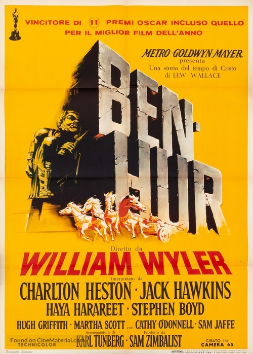 Ben-Hur - Italian Movie Poster