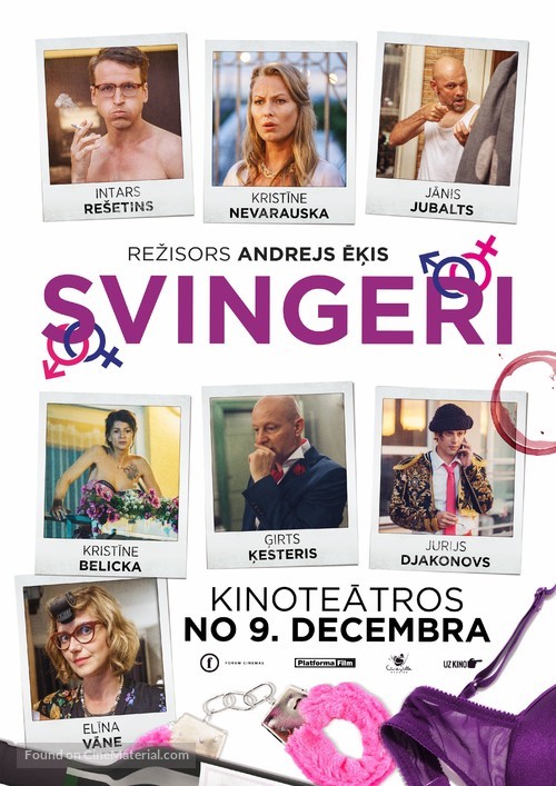 Swingers - Latvian Movie Poster