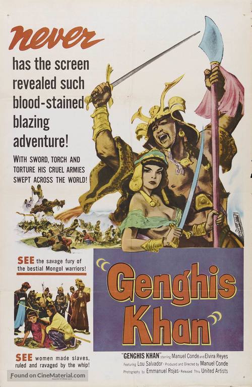 Genghis Khan - Movie Poster