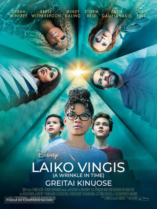 A Wrinkle in Time - Lithuanian Movie Poster
