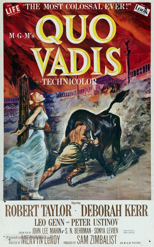 Quo Vadis - Movie Poster