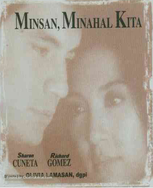 Minsan, minahal kita - Philippine Movie Cover