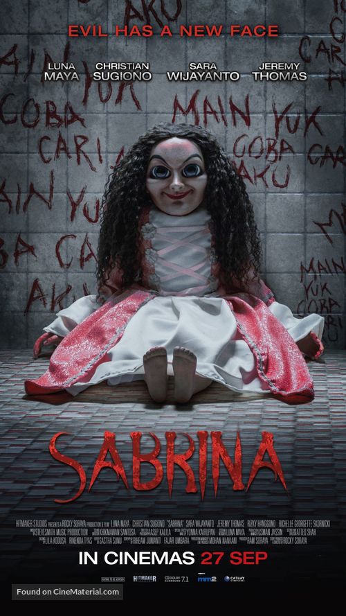 Sabrina - Singaporean Movie Poster