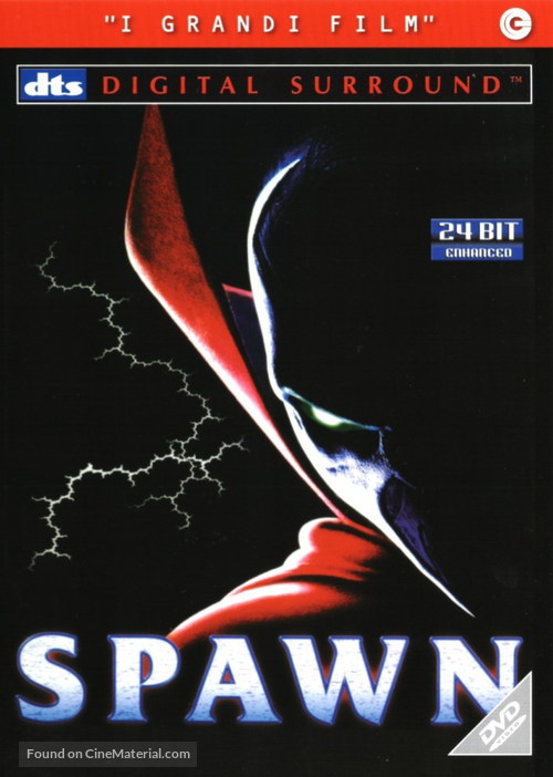 Spawn - Italian DVD movie cover