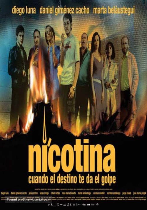 Nicotina - Mexican Movie Poster